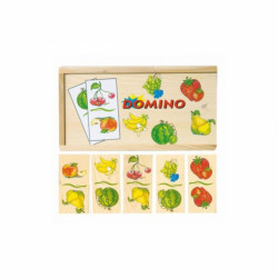Fadominó gyümölcsös WOODY Dominók Woody