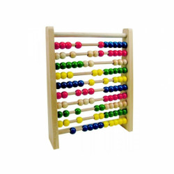 Golyós számoló - abakusz WOODY Készségfejlesztő játék Woody