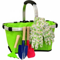 Kerti szerszámok kosárban WOODY Barkács játékok Woody