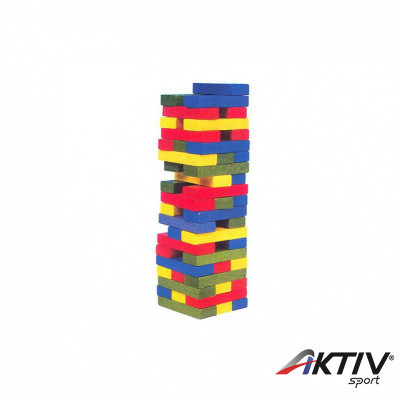 Színes Jenga WOODY