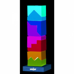 Térbeli logikai torony WOODY Szórakoztató játékok Woody