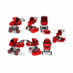 Babakocsi Bambi IV. - piros Játék Bambi