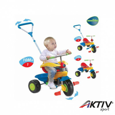 Gyerek tricikli SMART BABY COOKIE BOY