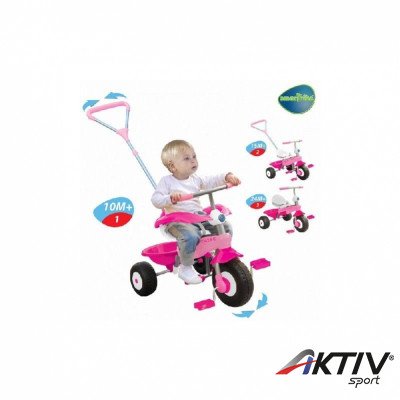Gyerek tricikli SMART BABY COOKIE PINK