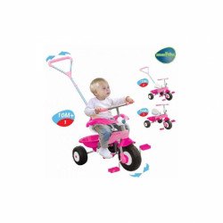 Gyerek tricikli SMART BABY COOKIE PINK Játék Bambi