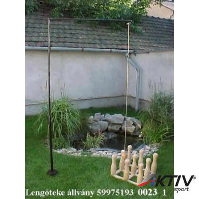 Lengőteke állvány