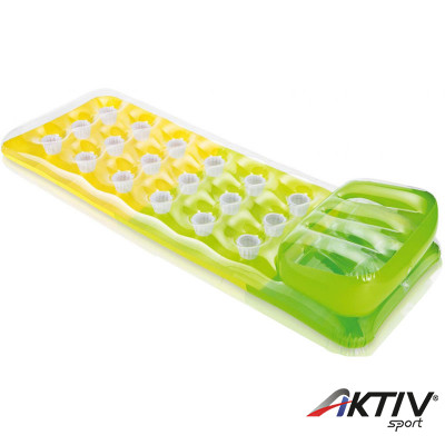 Poharas matrac Intex színes zöld