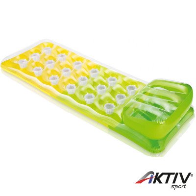 Poharas matrac Intex színes zöld