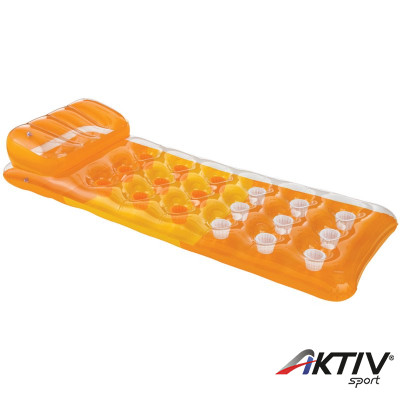Poharas matrac Intex színes narancssárga