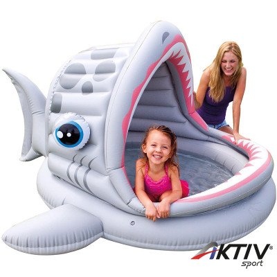Cápa árnyékolós medence Intex