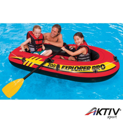 Csónak szett kétszemélyes Intex