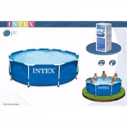 Medence test fémvázas 305x76 cm Intex Medence Intex