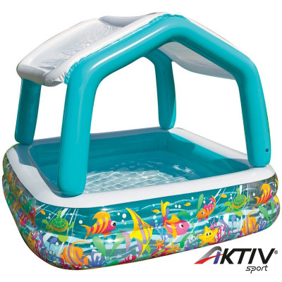 Napfénytetős medence Intex