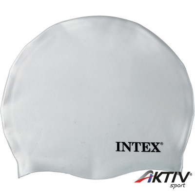 Szilikonos úszósapka Intex fehér