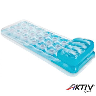 Poharas matrac Intex színes kék