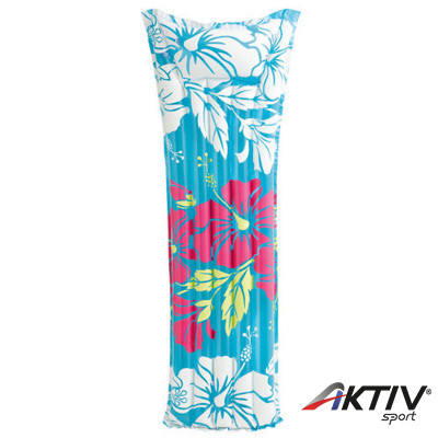 Virágmintás matrac Intex kék