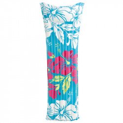 Virágmintás matrac Intex kék Sportszer Intex