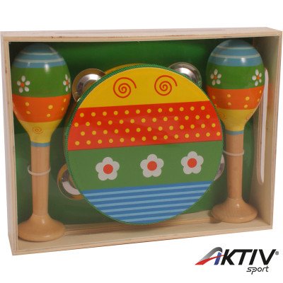 Fa csörgődob és marakas nagy