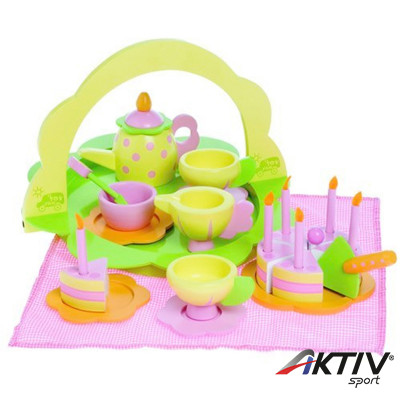 Fa teáskészlet +torta szett