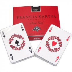 Francia kártya dobozos 2x55 lapos Kártya játékok