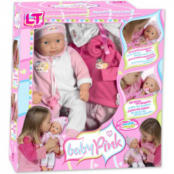 Funkciós baba 43 cm, kiegészítőkkel