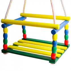 Gyerekhinta színes fa Játék Regio