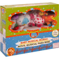 Kiságyra szerelhető zenélő forgó