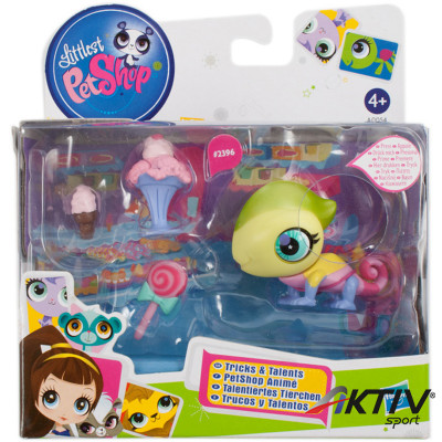 Little Pet Shop Figura mozgó testrészekkel kaméleonos
