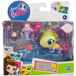 Little Pet Shop Figura mozgó testrészekkel kaméleonos Játék