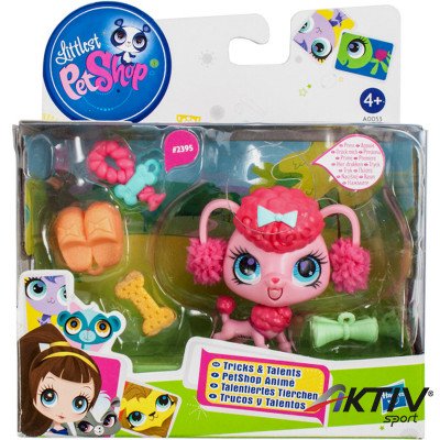 Little Pet Shop Figura mozgó testrészekkel kutyás