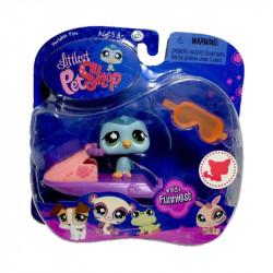 Little Pet Shop Kiskedvenc kiegészítőkkel II kismadár jet skivel Játék