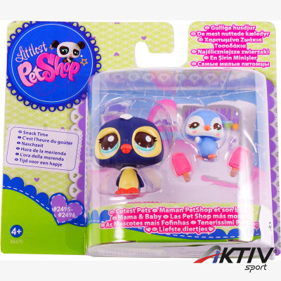 Little Pet Shop Mami és bébi kiskedvenc pingvin