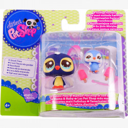 Little Pet Shop Mami és bébi kiskedvenc pingvin Játék