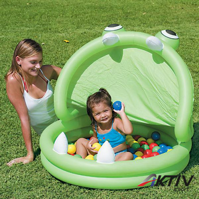 Pancsoló medence tetővel