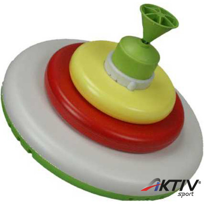 Műanyag csíkos búgócsiga