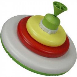 Műanyag csíkos búgócsiga Bébi kiegészítők