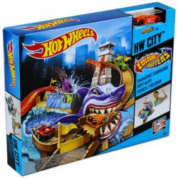 Cápatámadás pálya Hot Wheels Autópályák, parkolóházak