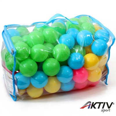 Játéklabda 6,5 cm 100 db-os