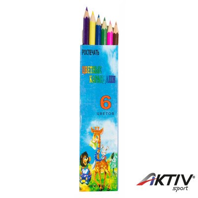 Színesceruza 6 db-os