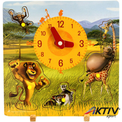 Madagaszkár 2 játékóra kivehető figurákkal