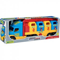 Szuper szelektív szemétgyűjtő Műanyag járművek