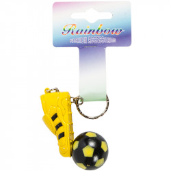 Focicipő és labda kulcstartó