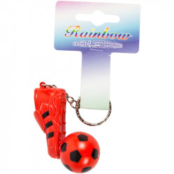 Focicipő és labda kulcstartó