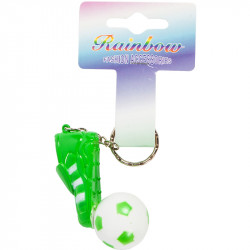 Focicipő és labda kulcstartó