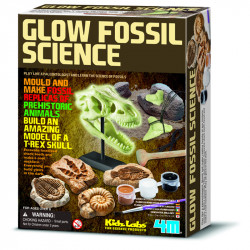 4M foszforeszkáló őskövület készlet Tudományos, szórakoztató játékok