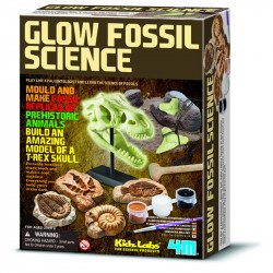 4M foszforeszkáló őskövület készlet Tudományos, szórakoztató játékok