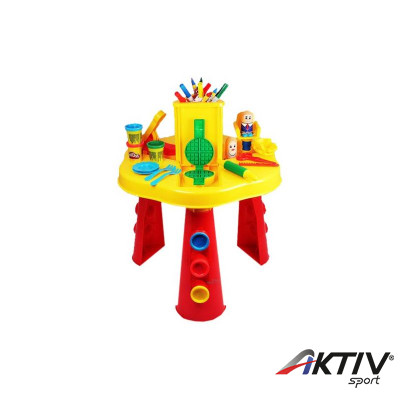 Playdoh alkotó asztalka