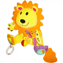 Oroszlán bébijáték Textil bébi játékok Biba Toys