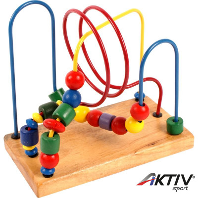 Drótos ügyességi játék fa