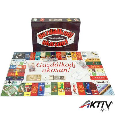 Gazdálkodj okosan társasjáték forintos változat